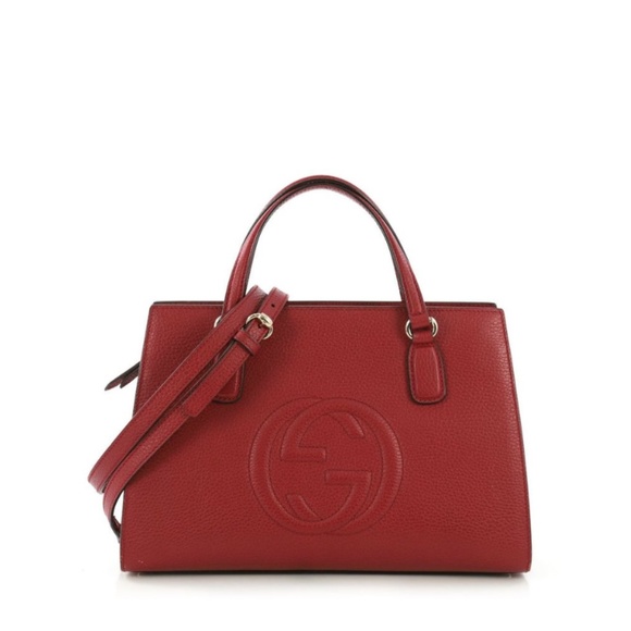 Gucci Handbags - Gucci Soho Top Handle Bag